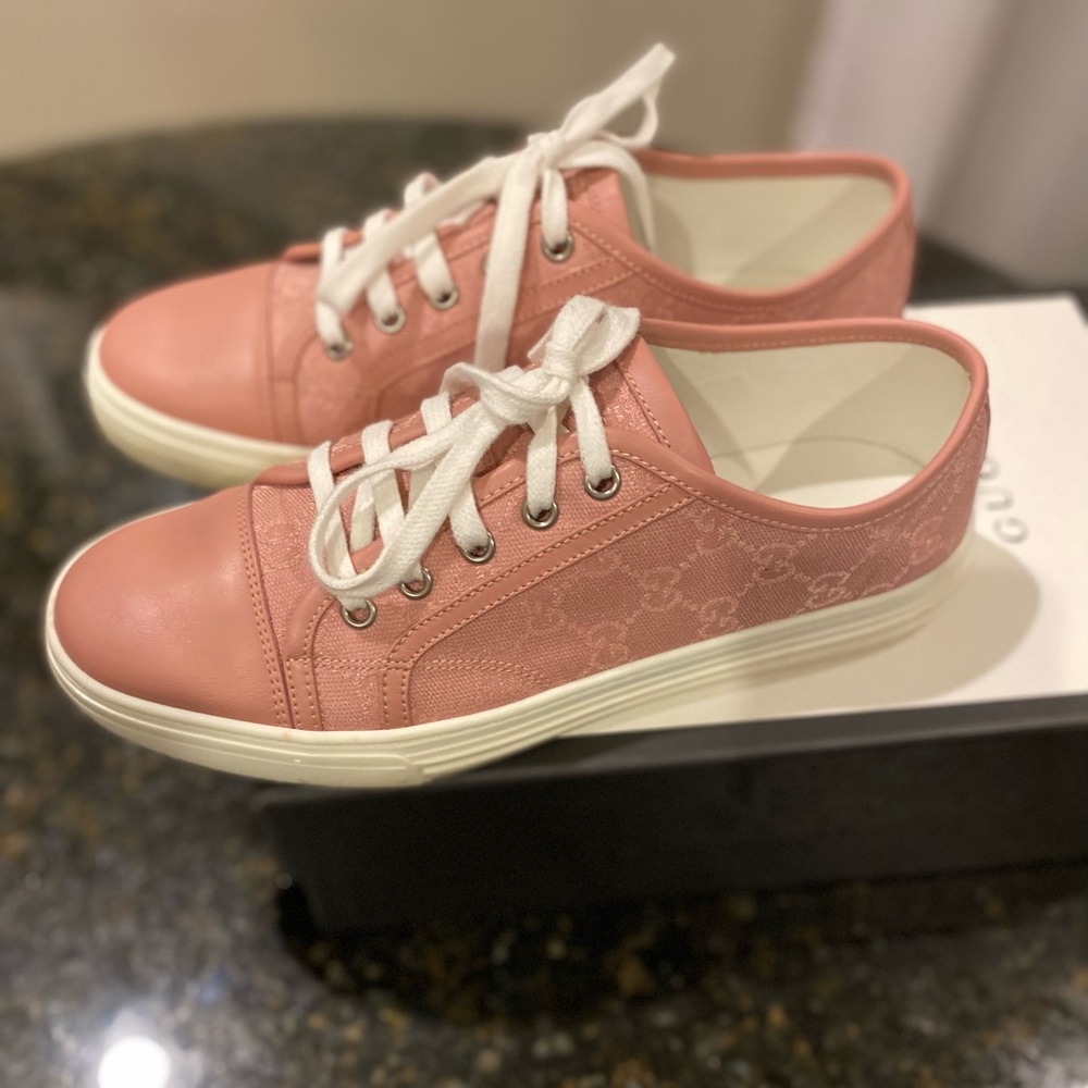 Gucci GG Monogram Low Top Sneakers